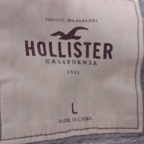 Hollister Full Zip Jacket Size L Y2K Vintage - Picture 6 of 7